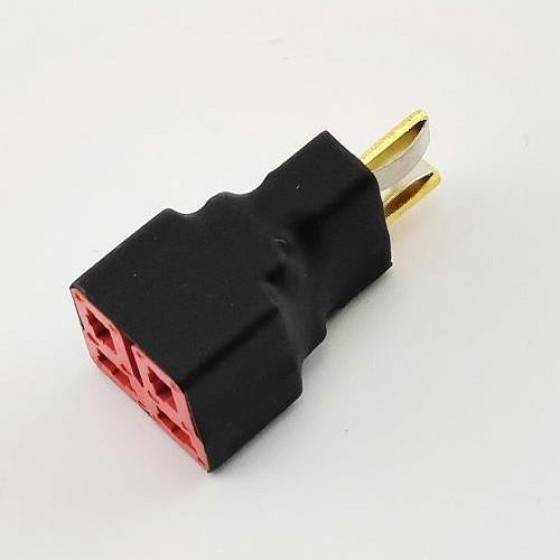 MOQ5pcs T Plug(Deans) 1 Male to 2 Female Parallel Wireless Conversion Connector / Adaptors / RC Plug