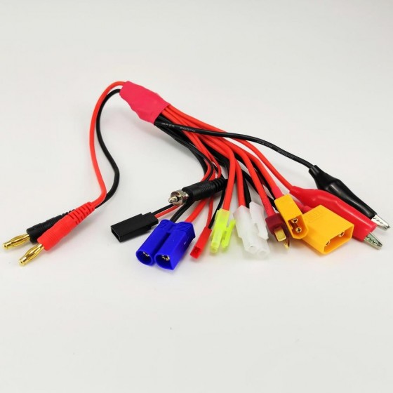 4.0mm Banana Male Plug Harness Charge Wire PVC Wire 250mm +180mm