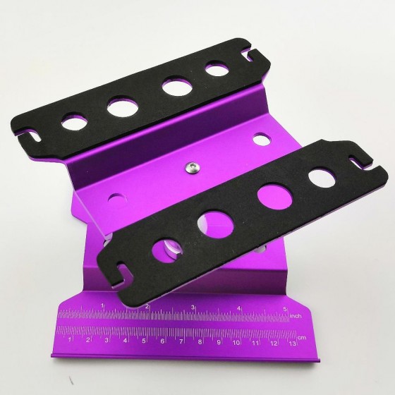 RC Car Stand B For Rc Car Repair Assembly Display  140*134  RTEL01022D: Purple