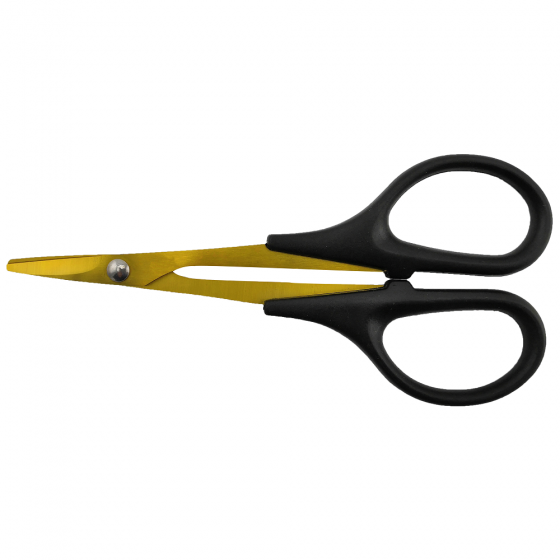 Curved Scissor - Ti-coated  for RC Car Body