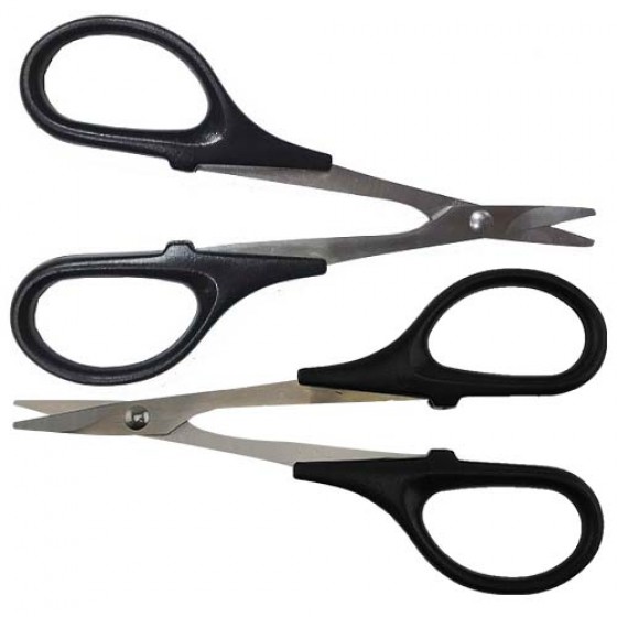 HSS Curved and Straight Scissor for RC Car Body 