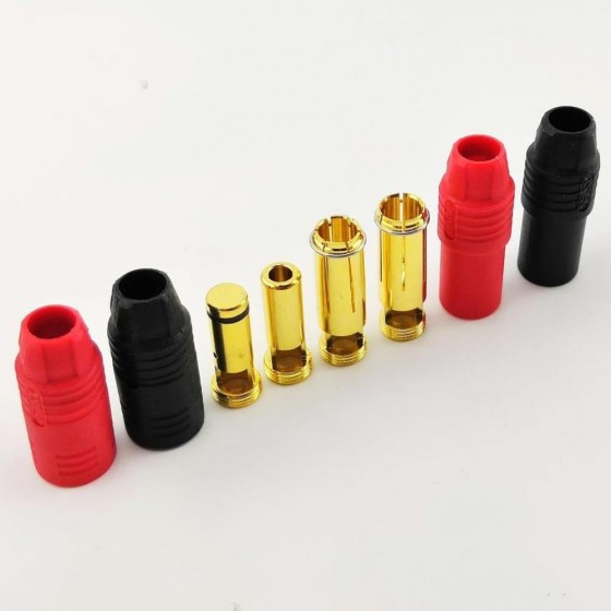 AS150 Anti Spark Connector Set 2 pair/bag (8)