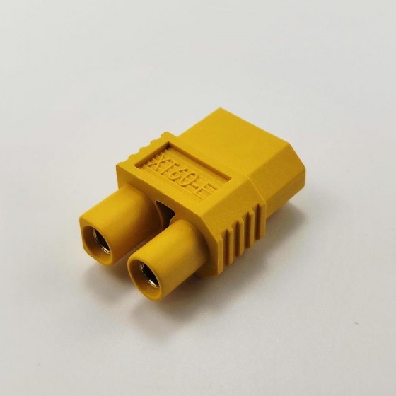 MOQ10pcs XT60 Male to EC3 Plug Female One Piece Conversion Connector 1M1F (XT60 male pin in female housing) (EC3 female pin in Male housing)
