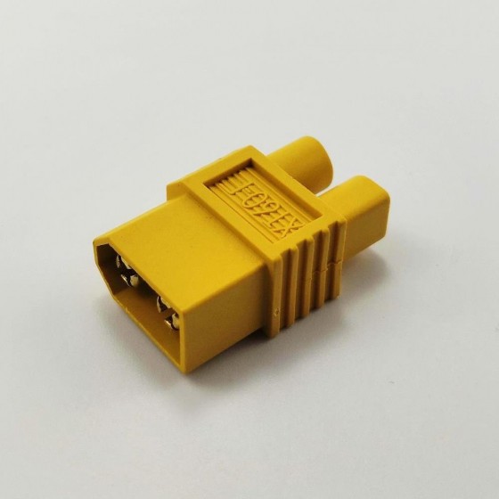MOQ10pcs XT60 Male to EC3 Plug Female One Piece Conversion Connector 1M1F (XT60 male pin in female housing) (EC3 female pin in Male housing)