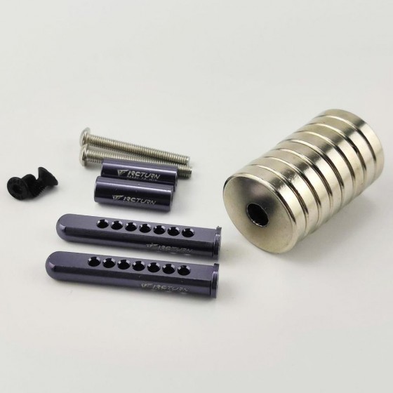 Metal Magnetic Body Mount Set B Typle for 1/10 Crawler Body (SCX10 / II)