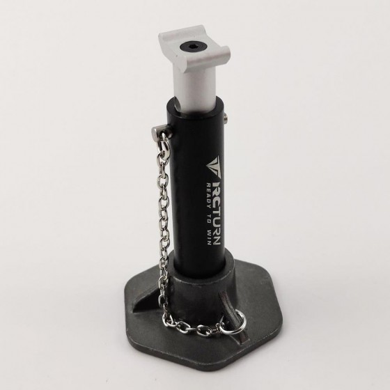 Alloy Scale Jack Stand Adjustable Height: 61-88mmmm Black/Red/Blue/Green
