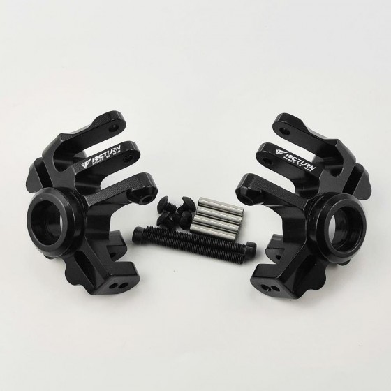 Alloy Spindle Set - Black for RBX10 Ryft (Front Steering Knuckle)