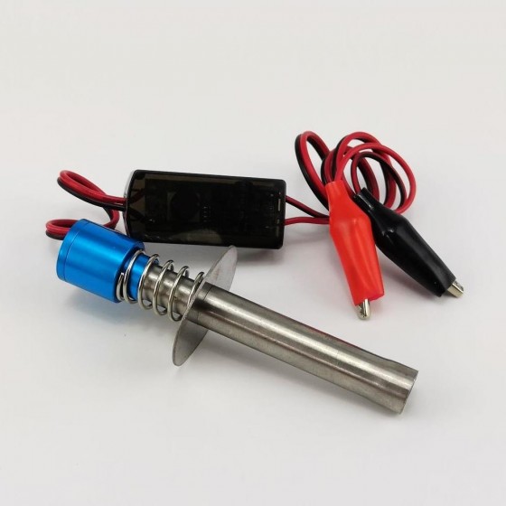Lipo RC Engine Starter - Purple 1pcs/set  (For Input: 7.4V Lipo Battery Needed) - Purple / Blue / Gold