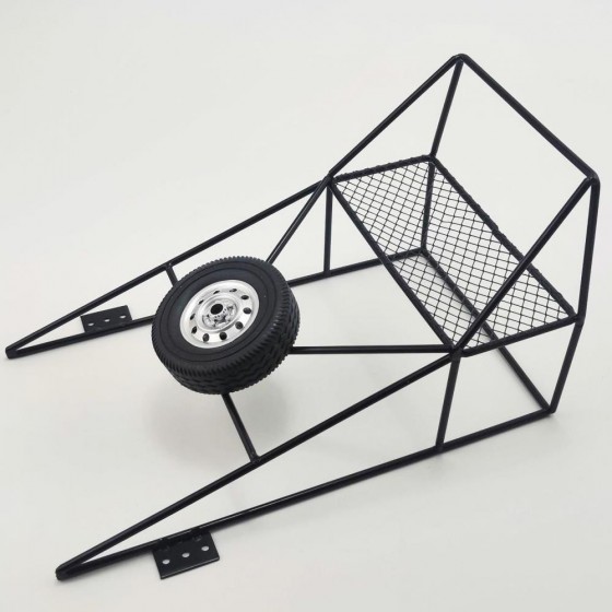 Metal Rescue Cage for WPL D12 - Black