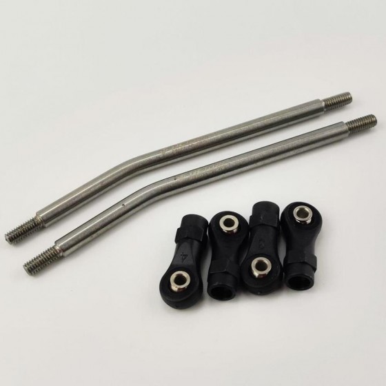 Stainless Rear Up Wheelbase Links Set for RR10 Bomber