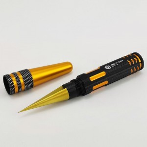 RC Car Body Reamer Universal 0-14mm Steel Hole Saw Expanding Opener Reamer Golden Black Color 
