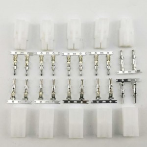Tamiya 6.2 Pitch Plug  Male and Female 5 pair/bag (30pcs)