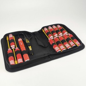 Complete 14in1 Classic Tool Bag - Red Set 14pcs: Orange