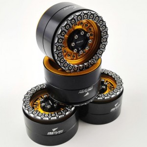 2.2'' Aluminum Beadlock Crawler Wheels 4pcs - Knight Sword