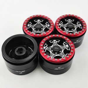 2.2'' Aluminum Beadlock Crawler Wheels 4pcs - Skull Five