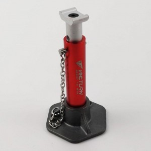 Alloy Scale Jack Stand Adjustable Height: 61-88mmmm Black/Red/Blue/Green