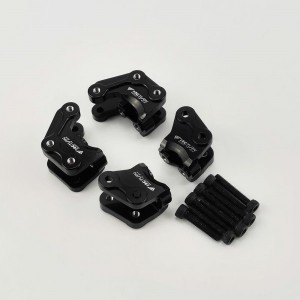 Alloy Lower Link Mount Set for RBX10 Ryft 1/10 Rock Crawler - Black
