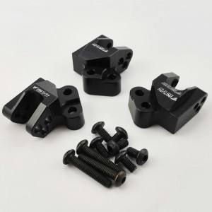 Aluminum Suspension Links Mount for SCX10 III - Black