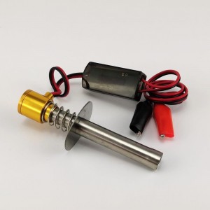 Lipo RC Engine Starter - Purple 1pcs/set  (For Input: 7.4V Lipo Battery Needed) - Purple / Blue / Gold