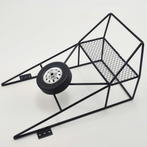 Metal Rescue Cage for WPL D12 - Black