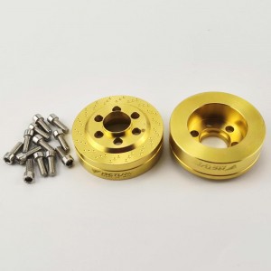 Brass Wheel Weight for 1.9/2.2 Crawler Wheel (VP wheels) 64g/pc 37x37x14mm 2pcs/set