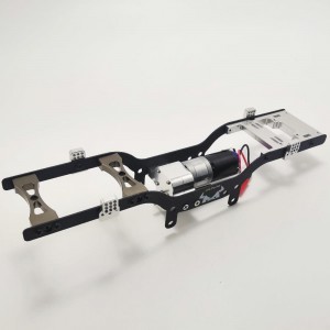 V2 Metal Chassis with 370 Gear Motor - Silver (for MN99 and other MN models)
