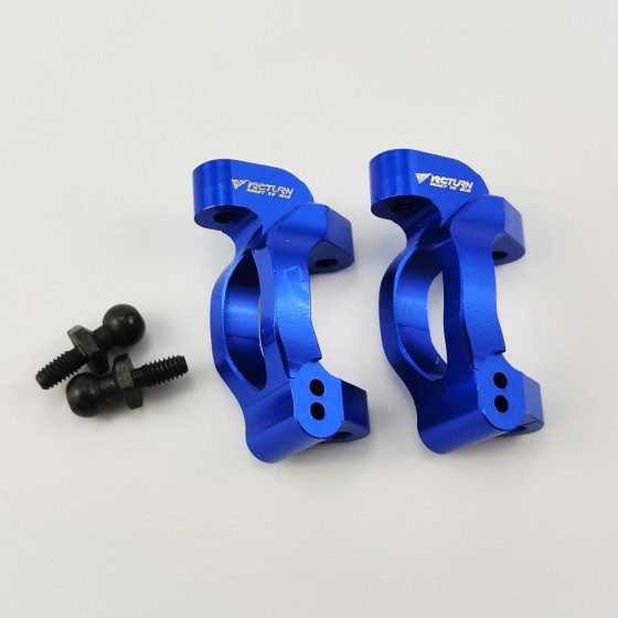 Alloy Spindle Carrier - Blue For Traxxas 1/18 LaTrax Teton 1pair/set