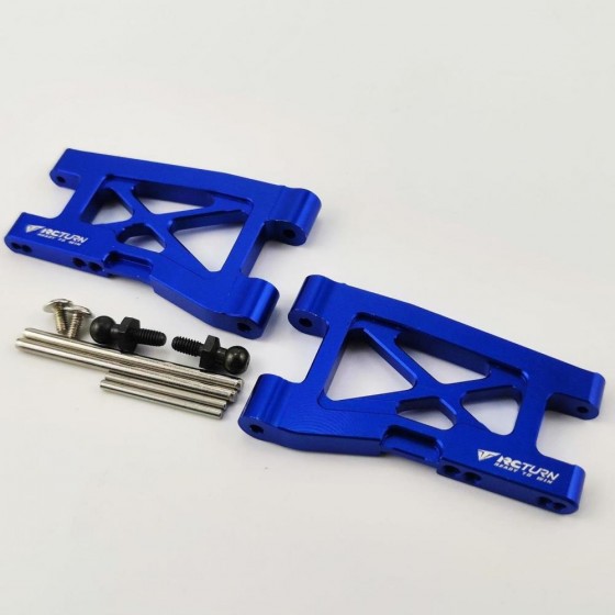 Alloy Front/Rear Suspension Arms - Blue For Traxxas 1/18 LaTrax Teton 1pair/set
