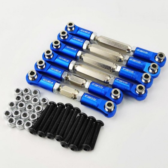 Aluminium Turnbuckle Link Set - Blue  For ARRMA 1/10 SENTON
