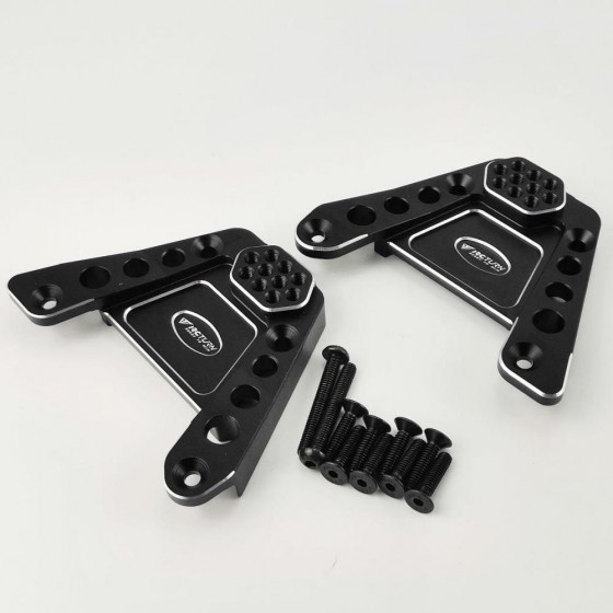 Alloy Rear Shock Tower - Black for Axial SCX6 (Aluminum Rear Damper Mount)