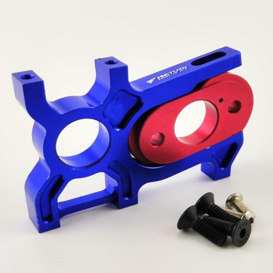 Alloy Sliding Channel Lock Motor Mount - Blue for Arrma Kraton / Senton / Outcast / Talion / Typhon