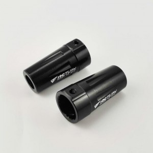 Alloy Rear Lockout - Black for Axial Wraith / RR10 (Aluminum Straight AXLE Adapter) 1pair/set
