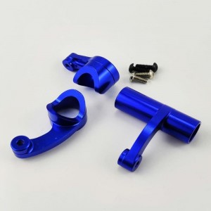 Alloy Steering Set - Black for  Arrma Kraton / Senton / Talion / Typhon / Limitless 