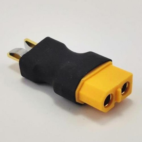 MOQ5pcs XT60 Female to T Plug(Deans) Male Wireless Conversion Connector 1F1M / Deans Male to XT60 Female Connector Conversion Plug 