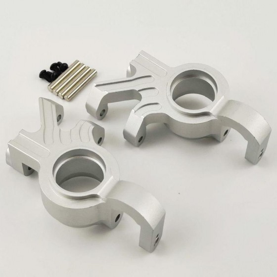 Aluminum Spindle Set - Silver for TRAXXAS 1/5 X-MAXX 77076-4