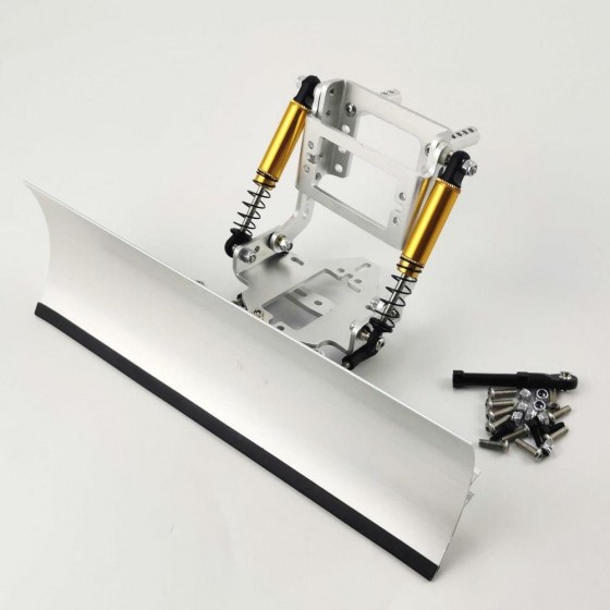Alloy Blade Snow Plow for  1/10 Crawler TRX4 / SCX10 I / II (Servo Needed)