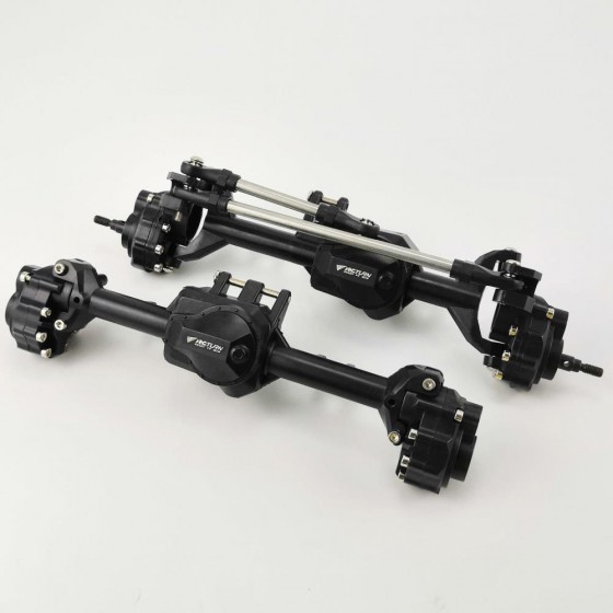 V2 Alloy Portal Axle Housing for TRX4 - Front&Rear Black