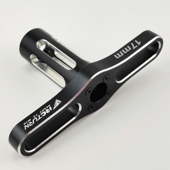 17mm Hex Nuts Wrench - Black | Aluminium 17mm Wheel Nut Wrench Socket