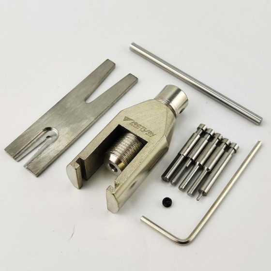 RC Motor Pinion Gear Puller Shaft Ejecting Pin: 0.9mm(circle), 1.75(halfcircle), 1.75mm(circle), 1.9mm(circle), 2.8mm(half circle) For Gear: max dia 11mm, max height 12mm