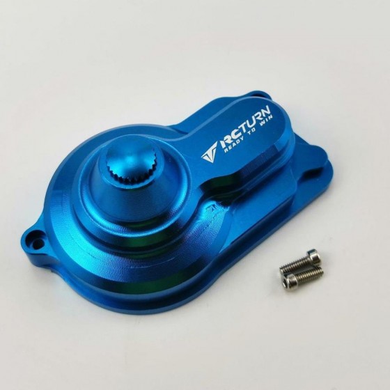 Alloy Motor Gear Cover - SkyBlue for TEAM LOSI MINI-T 2.0 2WD (Aluminum Rear Main Gear Cover)