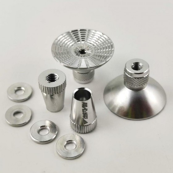 Alloy RC Transmitter Stick Ends for Futaba / DJI Phantom 3/4 / Inspire1 / M100 - Silver Bore: M3 (Anti-slipping Cap / Control Rocker)