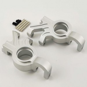 Aluminum Spindle Set - Silver for TRAXXAS 1/5 X-MAXX 77076-4