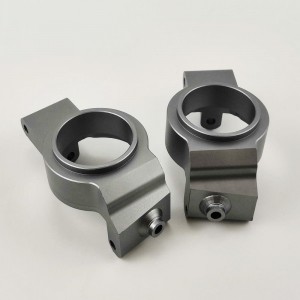 Aluminum Spindle Carrier Set - Ti-color for TRAXXAS 1/5 X-MAXX 77076-4