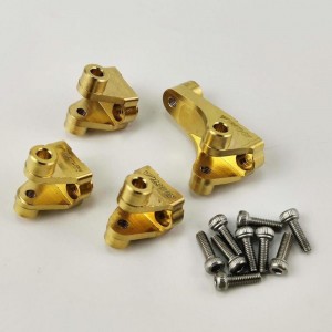 Brass Lower Shock Suspension Link Mount Set for (TRX4 / TRX-4) 4pcs/set
