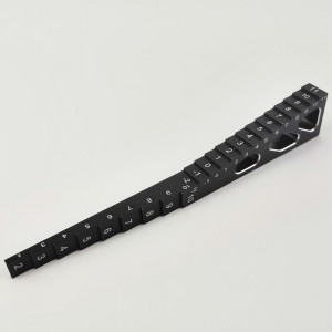 RC On Road Car Ride Height Gauge RTEL01024B: Black