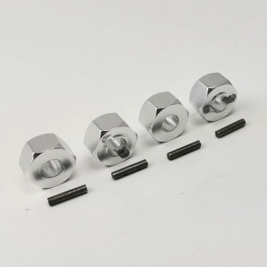 Wheel Hex Adaptor +2 Extensions - Alloy Red / Blue / Gold / Silver