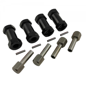 Wheel Hex Adaptor +20 Extensions Hex12x25mm Screw: M8x24.5mm RTWH02002A: Red RTWH02002B: Black RTWH02002C: Blue 1set/bag
