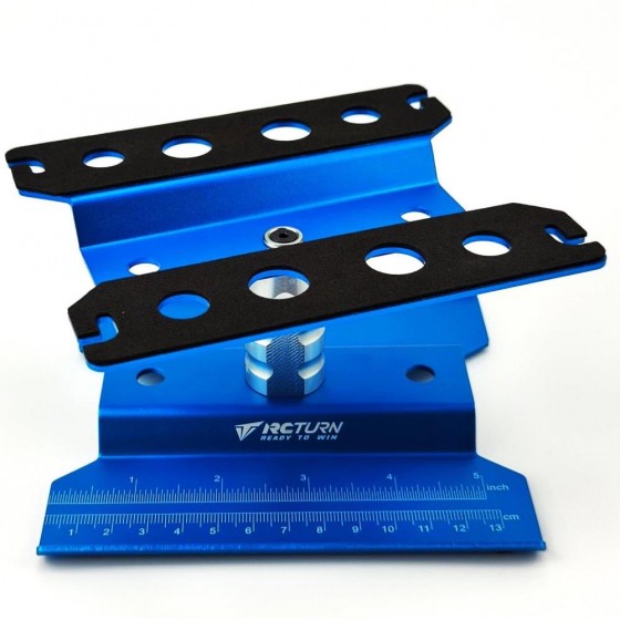 RC Car Stand B For Rc Car Repair Assembly Display  140*134 - SkyBlue