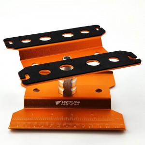 RC Car Stand B For Rc Car Repair Assembly Display  140*134 - Orange