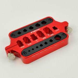 Plug & Connector Soldering Jig / Alloy Insulation Soldering Station - Red